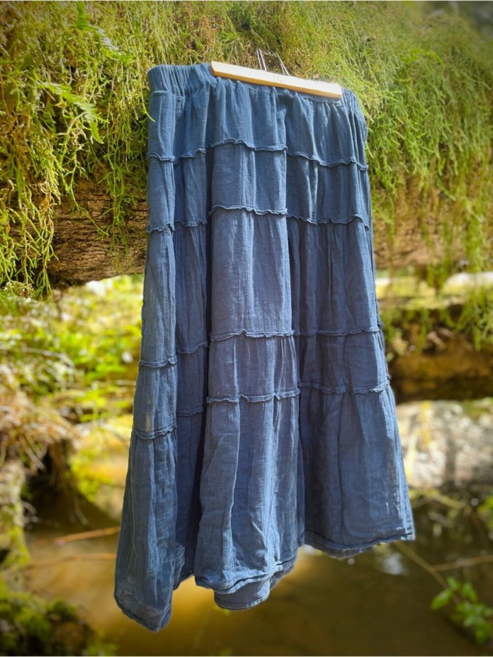 BTFBM + AUGUST SILK | XL / 14 | Long Sleeve Mini Boho Dress + Maxi Skirt Lot - Picture 9 of 14